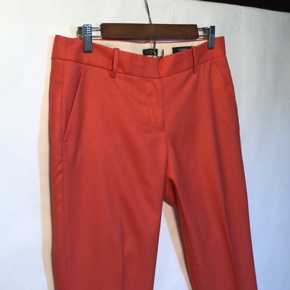 J Crew City Fit Skimmer wool blend pants sz6 - Picture 5 of 12